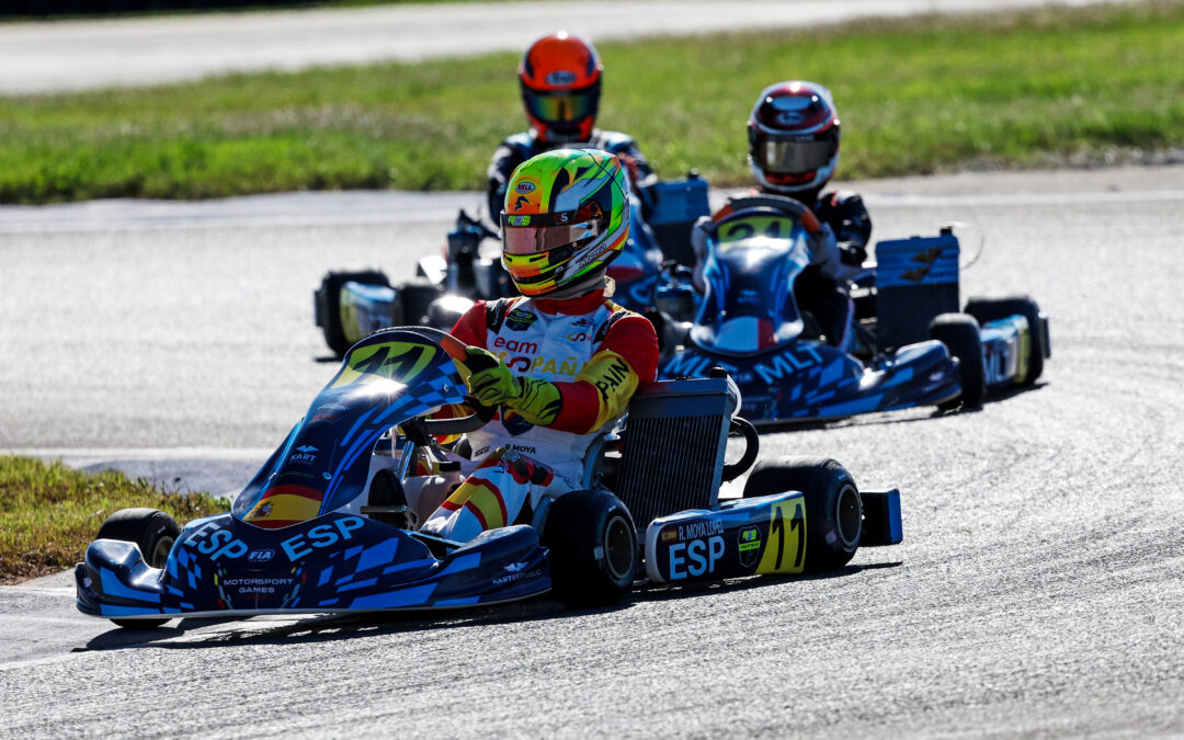 Karting Sprint Sr: Team Spain does the double