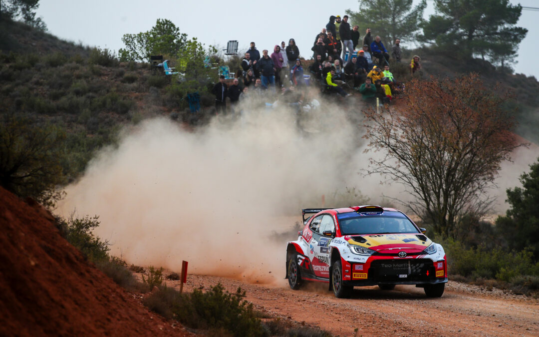 Rally: Spain takes early advantage after three gravel stages